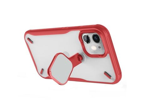 Carcasa TPU con muleta rojo por Apple iPhone 12 Mini