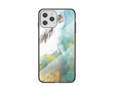 Carcasa TPU combinación de textura de mármol pombo voador por Apple iPhone 12 Max/Pro 6.1