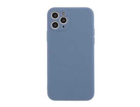 Carcasa silicona piel mate flexible azul oscuro por Apple iPhone 11 Pro 5.8