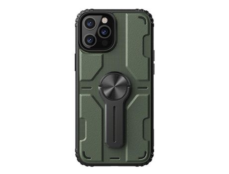 Carcasa TPU montagen con muleta verde por Apple iPhone 12/12 Pro