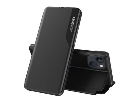 Funda PU con suporte negro por iPhone 13 6.1