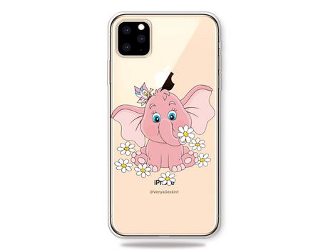 Carcasa TPU impresión patrón elefante por Apple iPhone XS/X 5.8 pouces (2019)