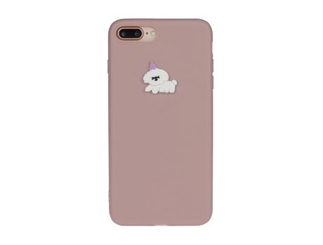 Carcasa TPU blanqueamiento do logotipo animal perro por Apple iPhone 7 Plus/8 Plus 5.5