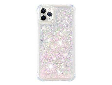 Funda TPU flutuante flutuante Anti-lágrimas Pentagrama rosa por iPhone 11 Pro 5.8