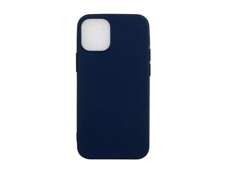 Carcasa TPU flexible azul oscuro por Apple iPhone 12 Max/iPhone 12 Pro 6.1
