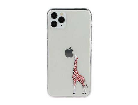 Carcasa TPU impresión patrón flexible girafa por Apple iPhone 11 Pro 5.8