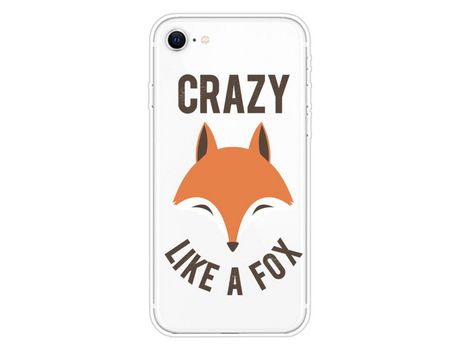 Carcasa TPU impresión patrón bonito flexible Raposa por Apple iPhone SE (2nd Gen)/7/8