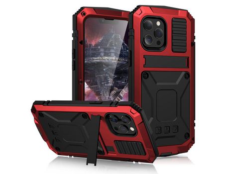 Funda TPU a prueba de choques suporte rojo por iPhone 13 mini 5.4