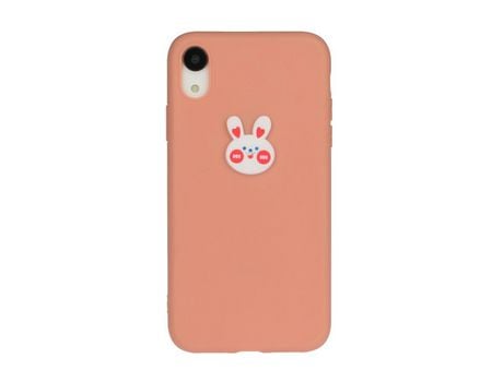 Carcasa TPU blanqueamiento do logotipo animal cabeça de coelho por Apple iPhone XR 6.1
