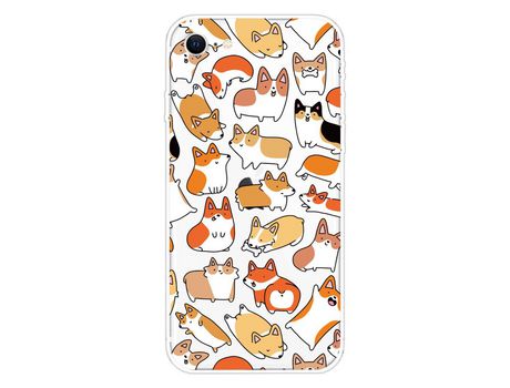 Carcasa TPU impresión patrón bonito flexible animal por Apple iPhone SE (2nd Gen)/7/8