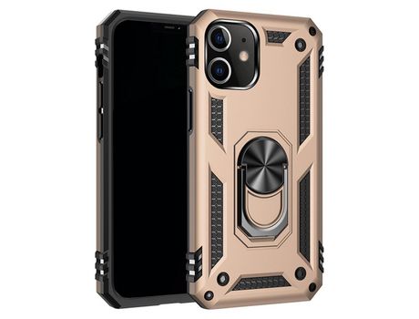 Carcasa TPU híbrido anti-queda con muleta ouro por Apple iPhone 12/12 Pro