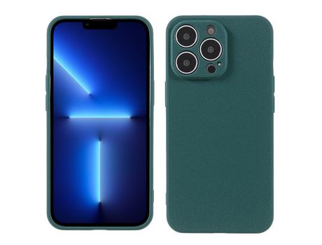 Funda TPU tapete antidesgaste verde meia-noite por iPhone 13 Pro Max 6.7