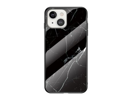 Funda TPU mármol Anti-lágrimas mármol negro a prueba de choques por iPhone 13 mini 5.4