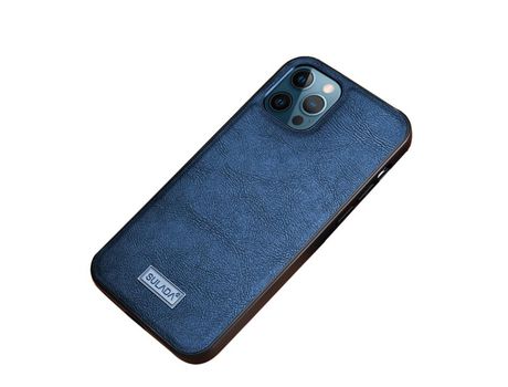 Funda TPU + PU SULADA azul por iPhone 13 Pro 6.1