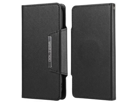 Funda PU + TPU negro desmontable por iPhone 13 Pro 6.1