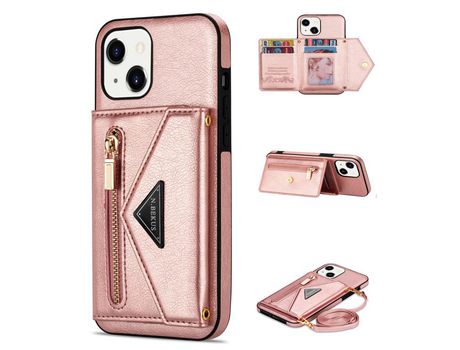 Funda PU N.BEKUS rosa por iPhone 13 mini 5.4