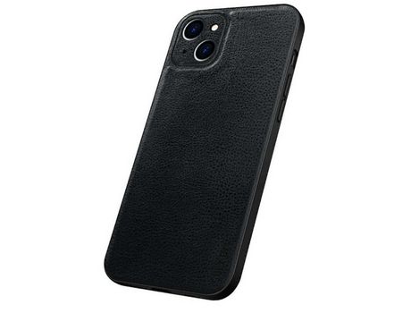 Funda TPU + PU SULADA recorte preciso negro por iPhone 13 mini 5.4