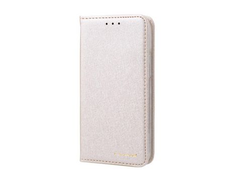 Carcasa PU auto-absorbido con slots de tarjeta branco por Apple iPhone 12 Mini