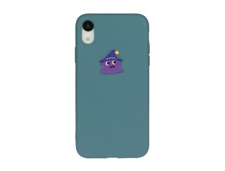 Carcasa TPU blanqueamiento do logotipo animal bruxo por Apple iPhone XR 6.1