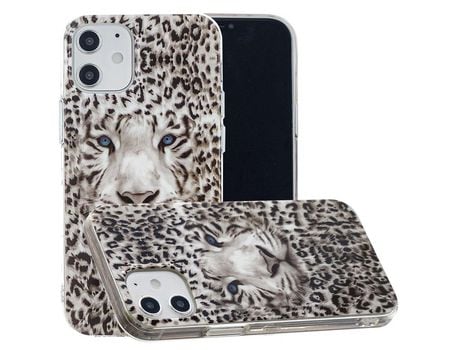 Carcasa TPU con patrón noctilucente leopardo por Apple iPhone 12 Max 6.1
