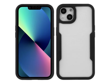 Funda TPU + acrílico negro por iPhone 13 6.1