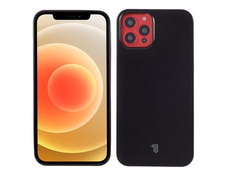 Carcasa TPU PP mate ultrafino negro por Apple iPhone 12 Pro Max