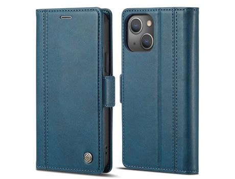 Funda PU + TPU LC.IMEEKE a prueba de choques azul por iPhone 13 mini 5.4