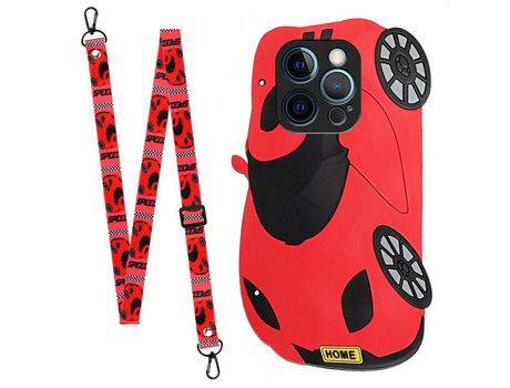 Funda TPU con bandolera Porque por iPhone 13 Pro 6.1