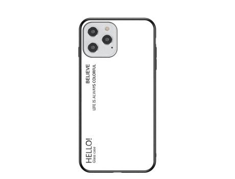 Carcasa TPU color gradiente branco por Apple iPhone 12 Max/12 Pro 6.1