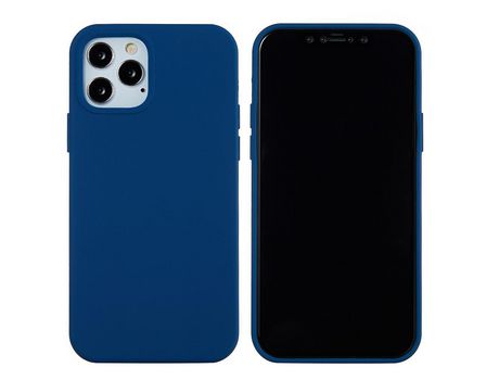Funda silicone cor sólida azul por iPhone 13 Pro Max 6.7