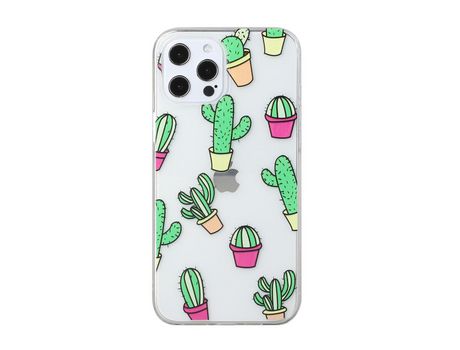 Carcasa TPU novo estilo de impresión de normas cacto por Apple iPhone 12 Pro/12