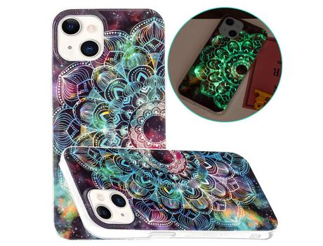Funda TPU datura noctilescente a prueba de choques por iPhone 13 6.1