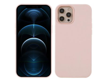 Funda silicone rosa a prueba de choques por iPhone 12/12 Pro 6.1