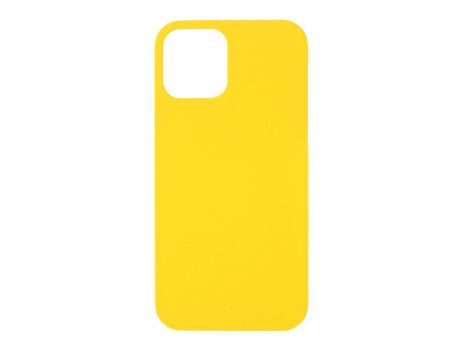 Carcasa TPU engomado rígido amarelo por Apple iPhone 12 Max 6.1