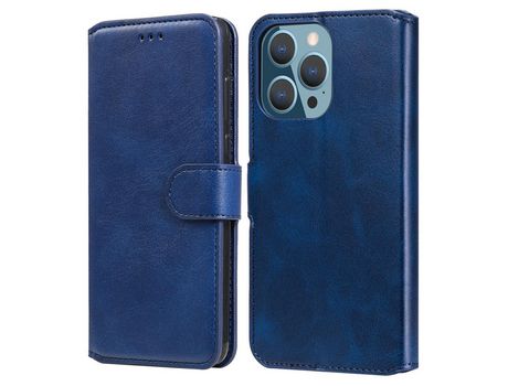 Funda PU + TPU pára-quedas azul por iPhone 13 Pro 6.1