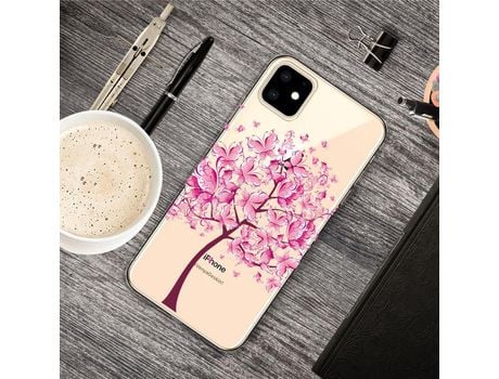 Carcasa TPU patrón bonito impresión flexi árbol de polilla por Apple iPhone XR 6.1 pouces (2019)
