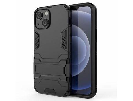 Funda TPU a prueba de choques con suporte negro por iPhone 13 mini 5.4