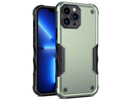 Funda TPU recorte preciso verde por iPhone 13 Pro Max 6.7