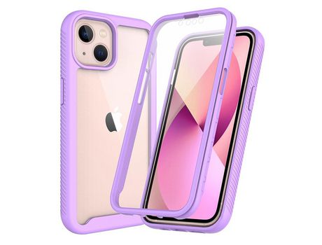 Funda TPU híbrido púrpura por iPhone 13 mini 5.4