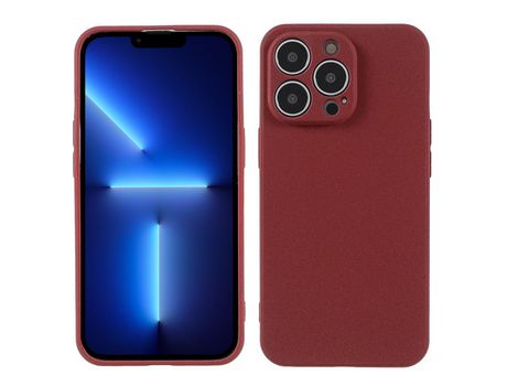 Funda TPU mate antidesgaste rojo por iPhone 13 Pro Max 6.7