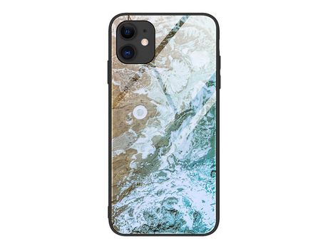 Carcasa TPU piel de mármol de praia por Apple iPhone 12 Pro Max 6.7