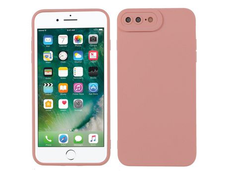 Funda TPU anti-poeira recorte preciso rosa por iPhone 8 Plus/7 Plus 5.5 inch