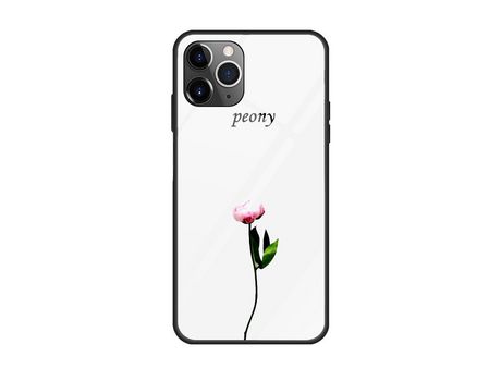 Carcasa TPU impresión patrón peonía por Apple iPhone 12 Pro/12 Max 6.1