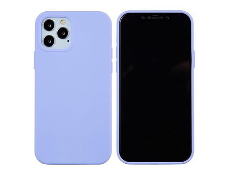 Carcasa silicona roxo claro por Apple iPhone 12 Max/12 Pro 6.1
