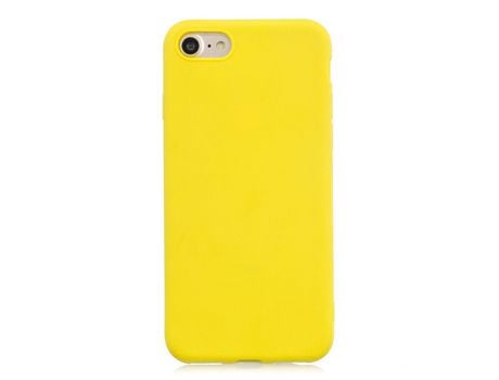 Carcasa TPU flexible amarelo por Apple iPhone SE (2nd Gen)/8/7