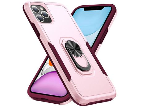 Funda TPU con muleta rosa/rosa por iPhone 11 Pro Max 6.5