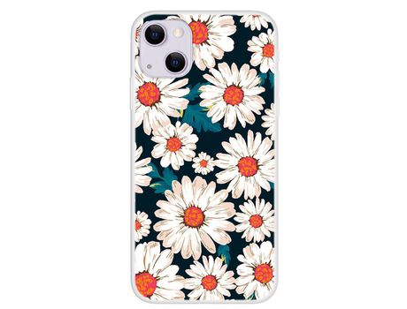 Funda TPU crisântemo por iPhone 13 6.1