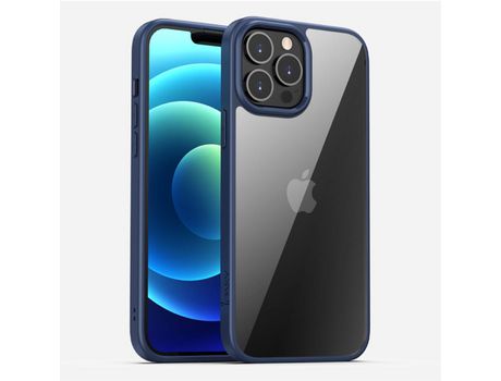 Funda TPU IPAKY proteccion contra quedas híbrido azul por iPhone 13 6.1
