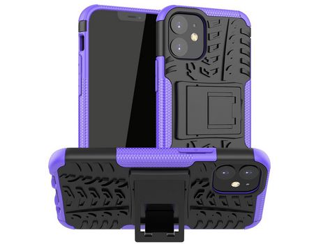 Carcasa TPU combinación legal pneu con muleta roxo por Apple iPhone 12 5.4