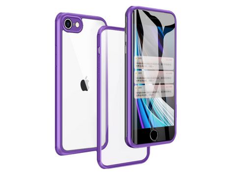 Funda TPU púrpura por iPhone 7/8 4.7 /SE (2020)/SE (2022)